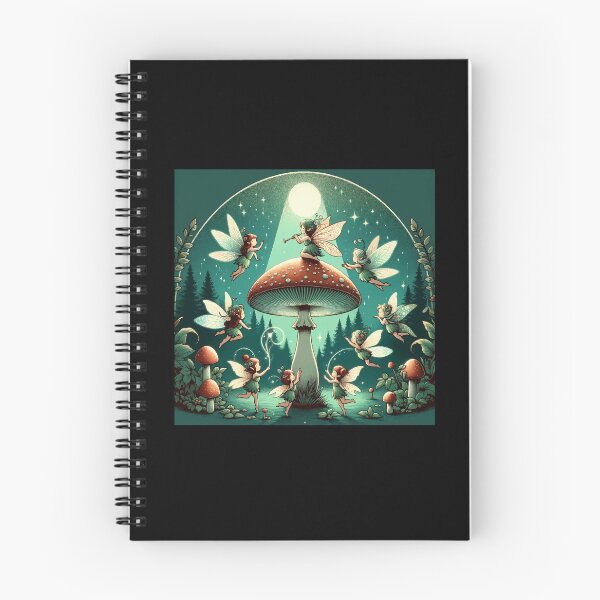 Item preview, Fairies Vintage Mushroom Mycology Foraging Mycologist designed and sold by Dressed For  Duty.
