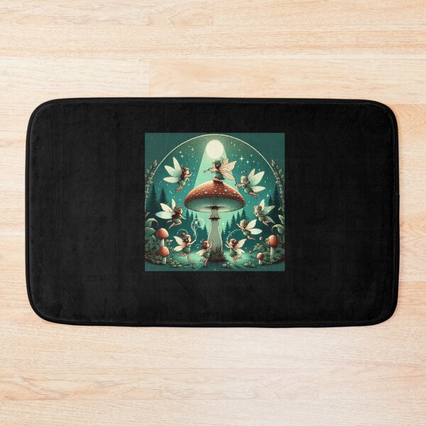 Item preview, Fairies Vintage Mushroom Mycology Foraging Mycologist designed and sold by Dressed For  Duty.