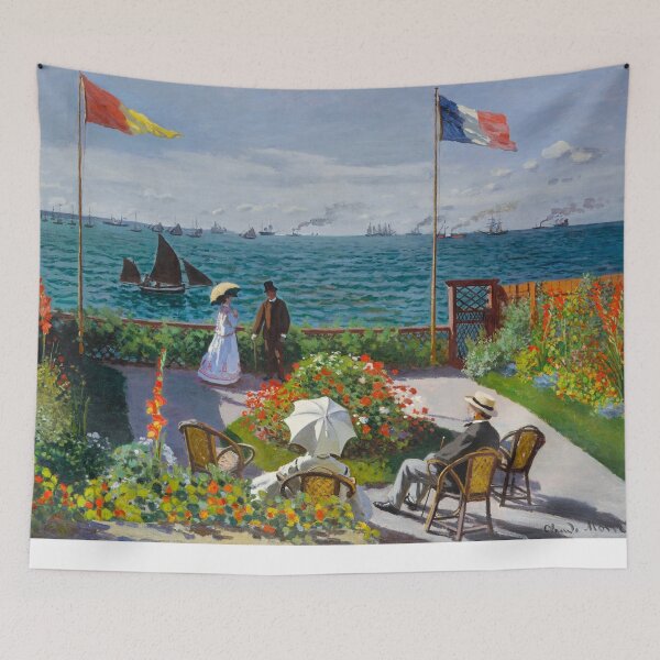 Aperçu de l'œuvre Jardin Claude Monet à Sainte-Adresse créée et vendue par TeeARTHY.