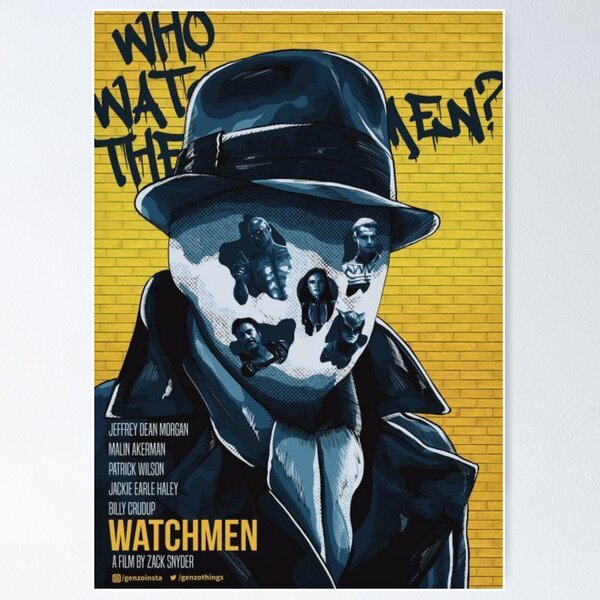 Item preview, Relive the Classic: Unique 'Watchmen' Styles for Everyone designed and sold by TiendaRoja.