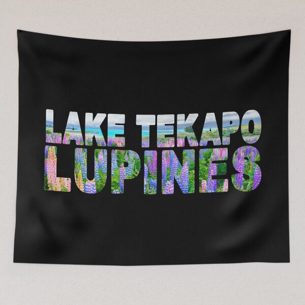 Item preview, LAKE TEKAPO LUPINES - South Island New Zealand Flowers designed and sold by Adam Gormley.