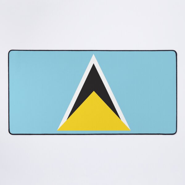 Item preview, Saint Lucia Flag designed and sold by zwrr16.