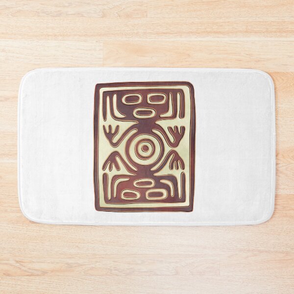 Item preview, Double headed human figure flat stamp  designed and sold by DaveDanchuk.