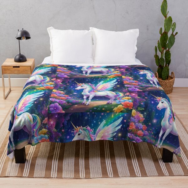 Item preview, Magical Rainbow Pegasus Unicorn designed and sold by Tees-and-Trends.