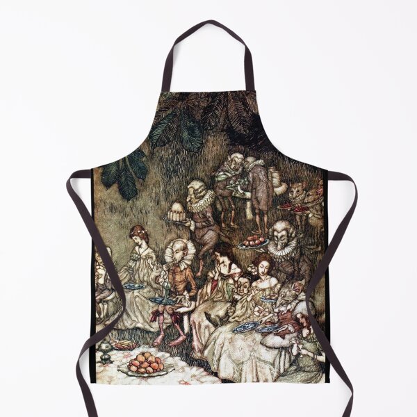 Item preview, Fairy Banquet - Peter Pan in Kensington Gardens - Arthur Rackham designed and sold by forgottenbeauty.