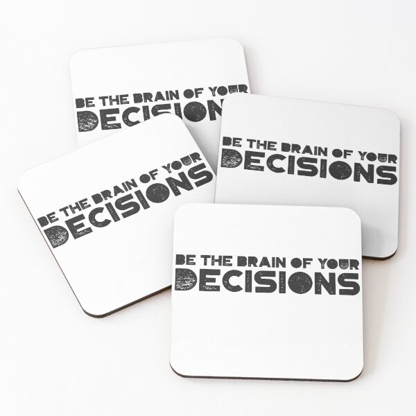 Item preview, Be The Brain of Your Decisions designed and sold by ERROR-STORE.