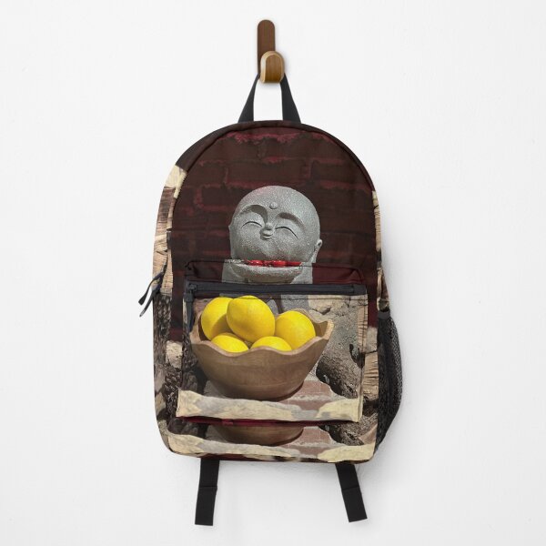 Item preview, Little Monk Statue and Fruit designed and sold by Easley-Does-It.