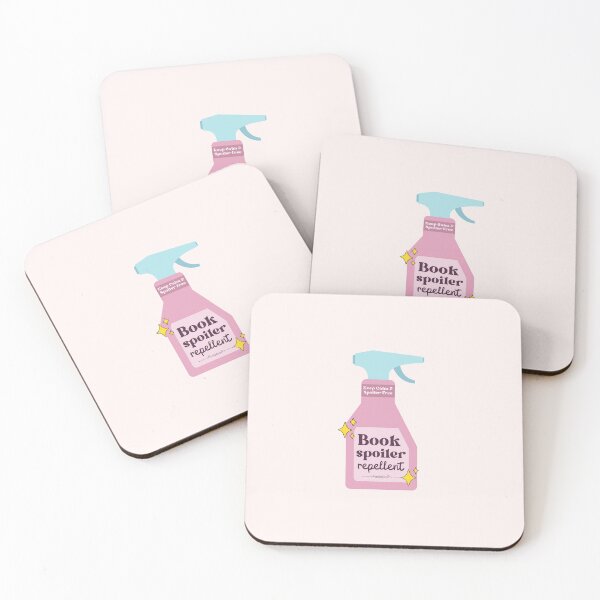 Item preview, Book spoiler repellent - pink spray designed and sold by Neadoodles.