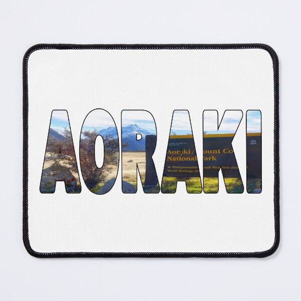 Item preview, AORAKI - Mount Cook National Park New Zealand Sign designed and sold by Adam Gormley.