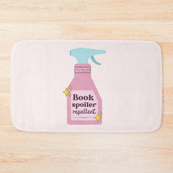 Item preview, Book spoiler repellent - pink spray designed and sold by Neadoodles.