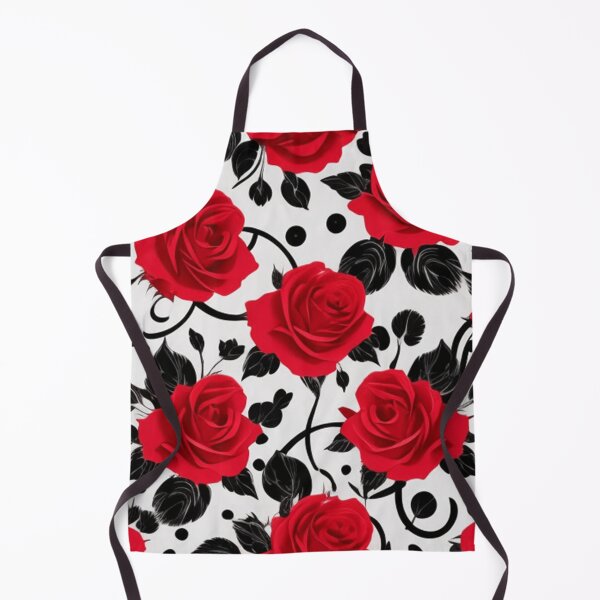 Item preview, Red roses and vines designed and sold by Roxburylane.