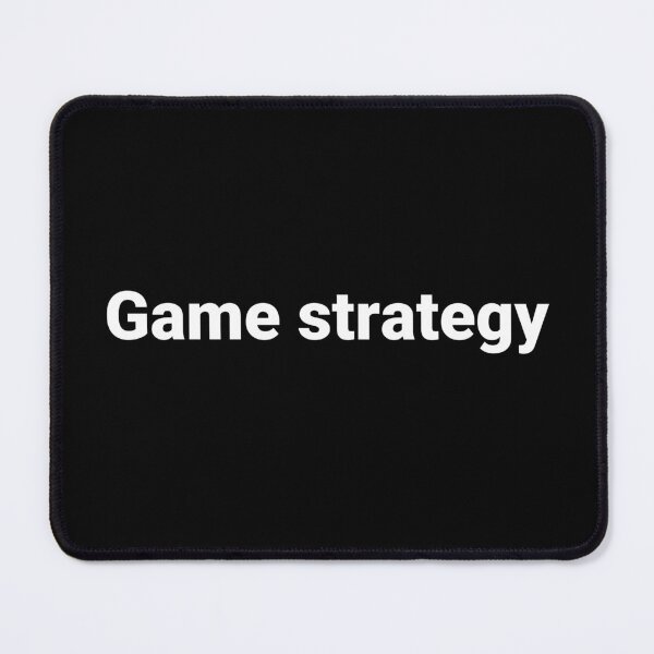 Item preview, Game strategy. designed and sold by Text-based T-Shirts and Gifts.