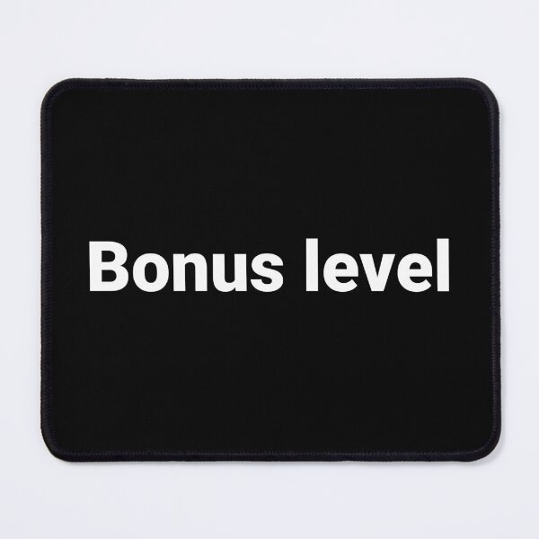 Item preview, Bonus level. designed and sold by Text-based T-Shirts and Gifts.