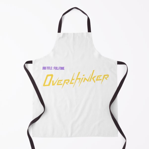 Item preview, Job Title - Full-Time Overthinker Design designed and sold by ERROR-STORE.