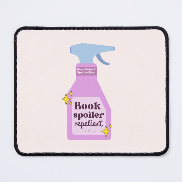 Item preview, Book spoiler repellent - purple spray designed and sold by Neadoodles.