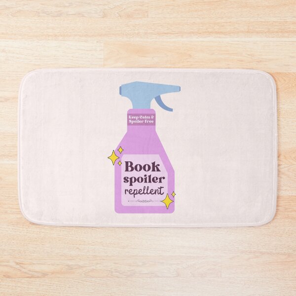 Item preview, Book spoiler repellent - purple spray designed and sold by Neadoodles.