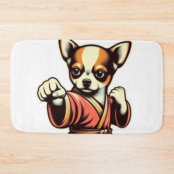 Item preview, Martial Arts Chihuahua Zen Life designed and sold by silklotus.