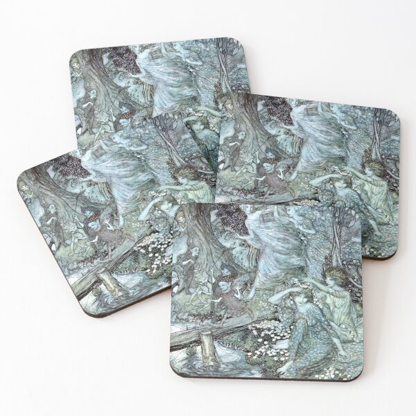 Item preview, Wood Nymphs - Arthur Rackham designed and sold by forgottenbeauty.