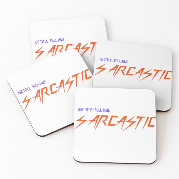 Item preview, Job Title - Full-Time Sarcastic Design designed and sold by ERROR-STORE.