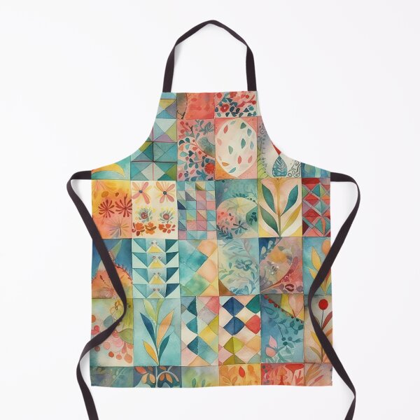 Item preview, Patchwork Abstract Art designed and sold by NeoNebulaArt.