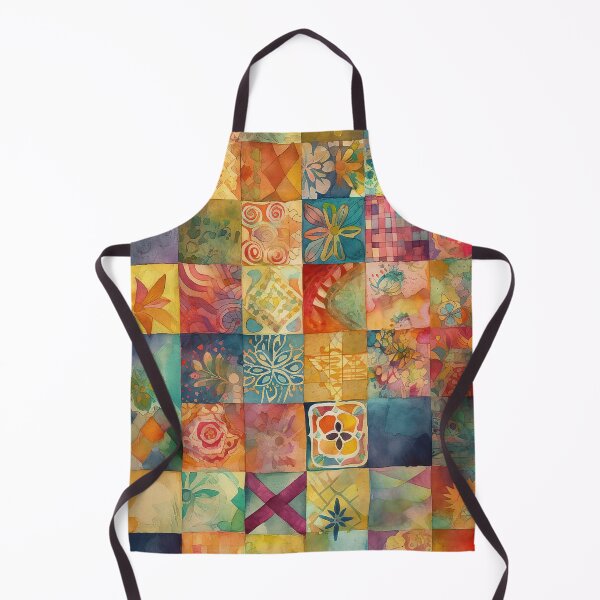 Item preview, Patchwork Abstract Art designed and sold by NeoNebulaArt.