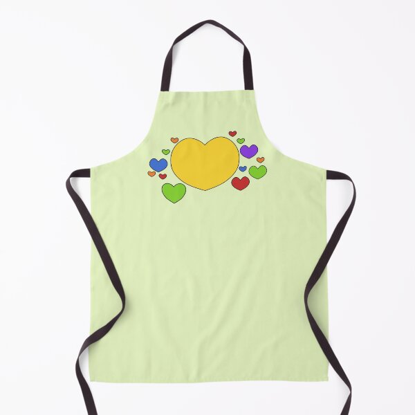 Item preview, Rainbow Hearts designed and sold by SoftGayCryptids.