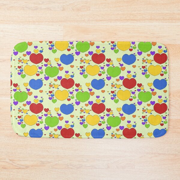 Item preview, Rainbow Hearts designed and sold by SoftGayCryptids.