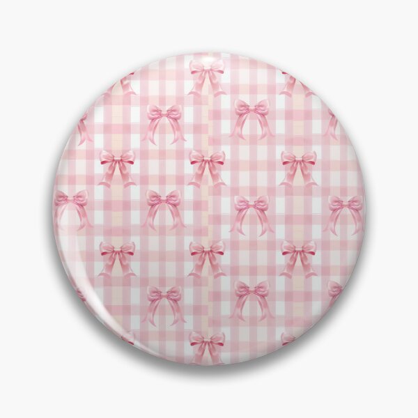 Item preview, Coquette Pink Bow And White Pattern designed and sold by ChaosReigns91.
