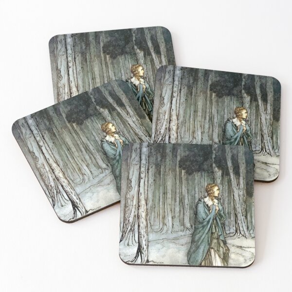 Item preview, The Lady Enters - Arthur Rackham designed and sold by forgottenbeauty.