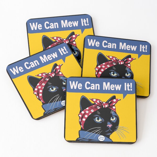 Item preview, Kitty the Riveter: We Can Mew It! designed and sold by MannyShop.