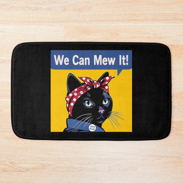 Item preview, Kitty the Riveter: We Can Mew It! designed and sold by MannyShop.