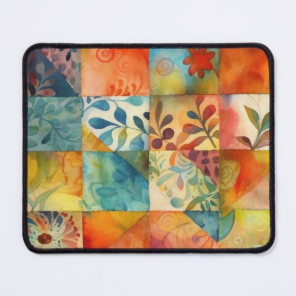 Item preview, Patchwork Abstract Art designed and sold by NeoNebulaArt.