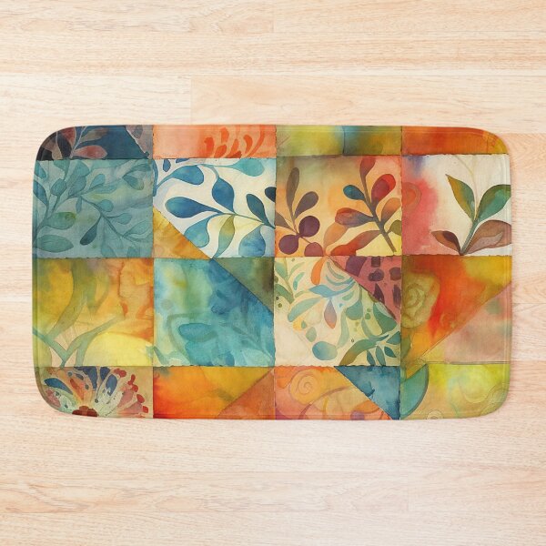 Item preview, Patchwork Abstract Art designed and sold by NeoNebulaArt.