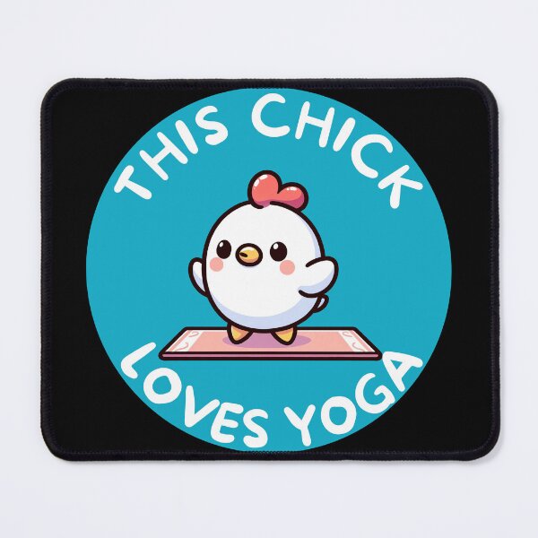 Item preview, Funny Chicken Yogi designed and sold by DivineMovement.