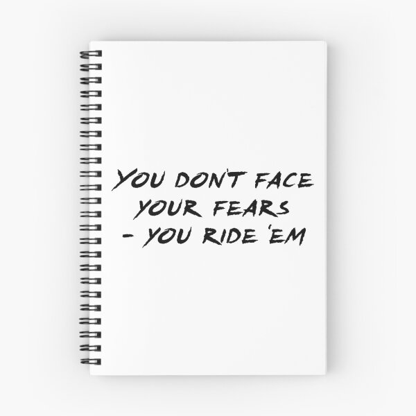 Item preview, You Don’t Face Your Fears - You Ride ‘Em - Twisters designed and sold by mk1748.
