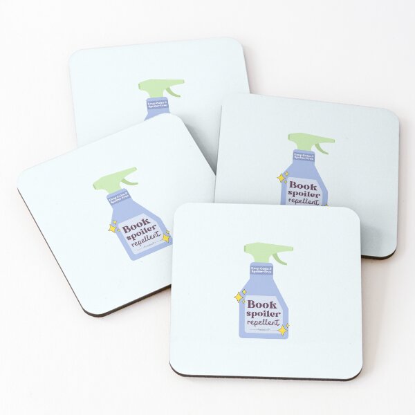 Item preview, Book spoiler repellent - blue spray designed and sold by Neadoodles.