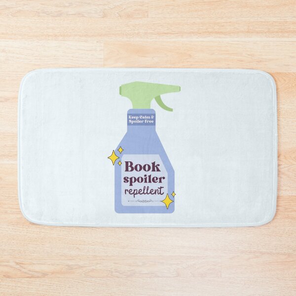 Item preview, Book spoiler repellent - blue spray designed and sold by Neadoodles.