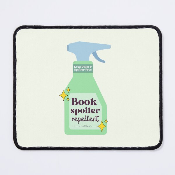 Item preview, Book spoiler repellent - green spray designed and sold by Neadoodles.