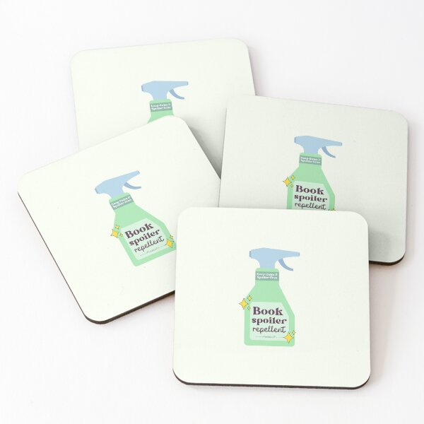 Item preview, Book spoiler repellent - green spray designed and sold by Neadoodles.