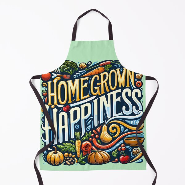 Item preview, Homegrown Happiness, typography designed and sold by maxmaj.