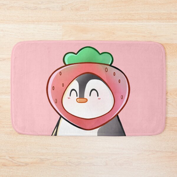 Item preview, Strawberry Fruit Penguin designed and sold by franzieart.