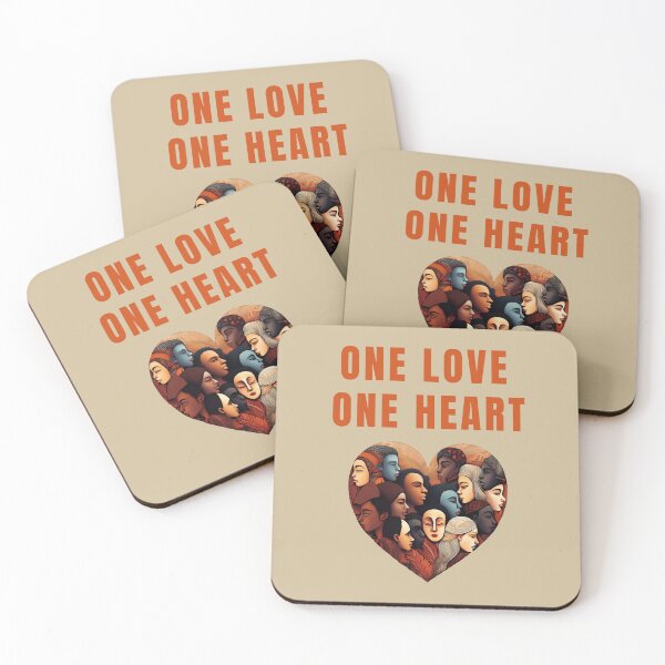 Item preview, ONE LOVE ONE HEART POSITIVE QUOTES designed and sold by La Loca.