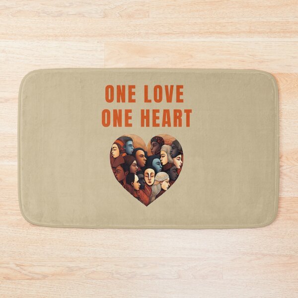 Item preview, ONE LOVE ONE HEART POSITIVE QUOTES designed and sold by La Loca.