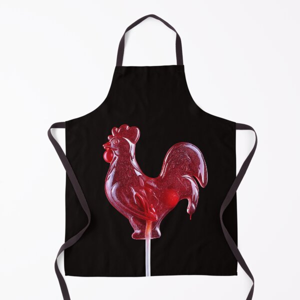 Item preview, Cock-a-Doodle-Delicious Red Rooster Lollipop designed and sold by Motel Mirage.