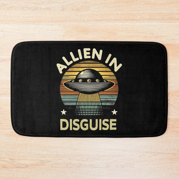Item preview, Retro Alien in Disguise Vintage UFO designed and sold by Taans-Creation.