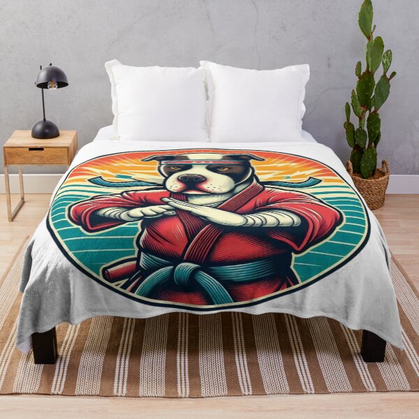Item preview, Martial Arts Pit Bull designed and sold by silklotus.