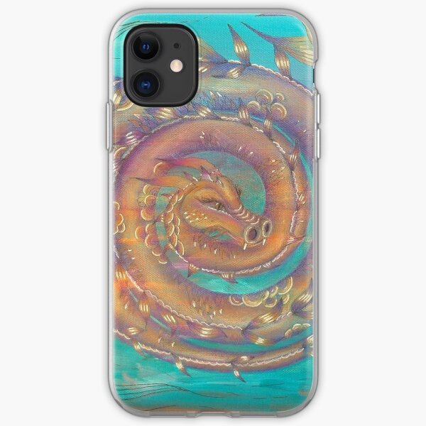 Dragon Spiral iPhone Soft Case