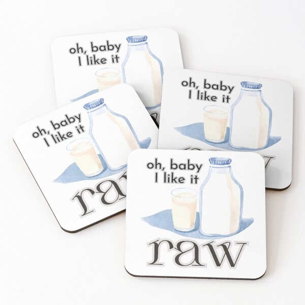 Item preview, oh, baby I like it raw (milk) designed and sold by natconlife.