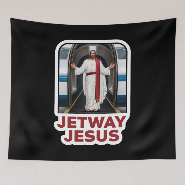 Item preview, Jetway Jesus Travel Miracle Design designed and sold by Peter Stawicki.