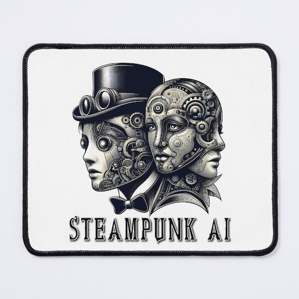 Item preview, Steampunk A.I. designed and sold by Black Sands Art.